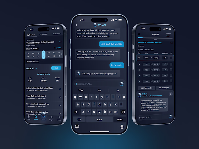 A concept for ATLAS, an AI-powered strength training compani...