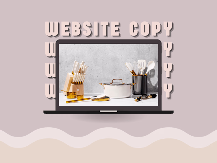 Website for Luxury Kitchenware Brand