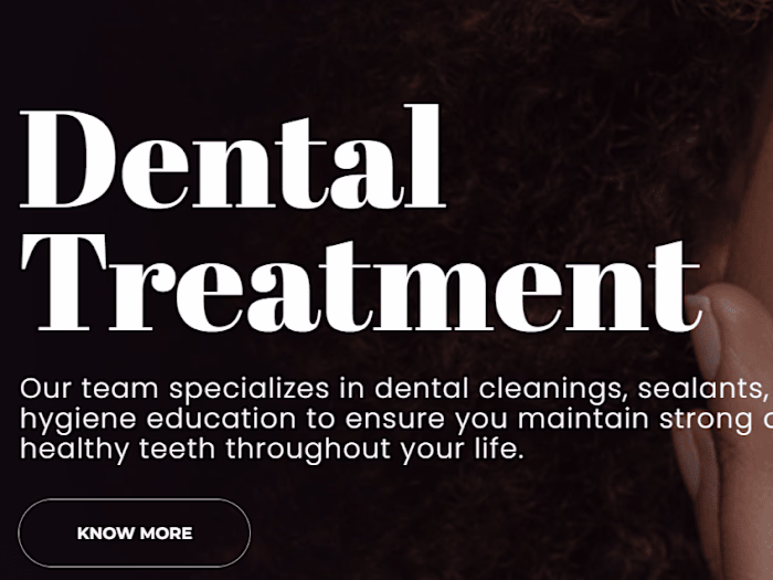 Web Page Copy - Dental Clinic
