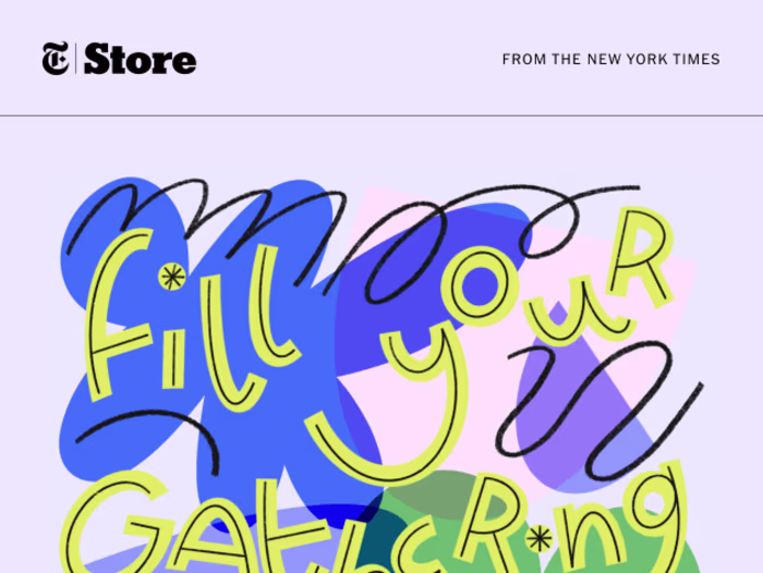 The New York Times Store | Father's Day E-mail Campaign 