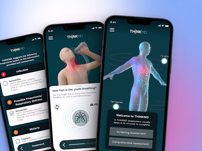 ThinkMD Mobile App Design