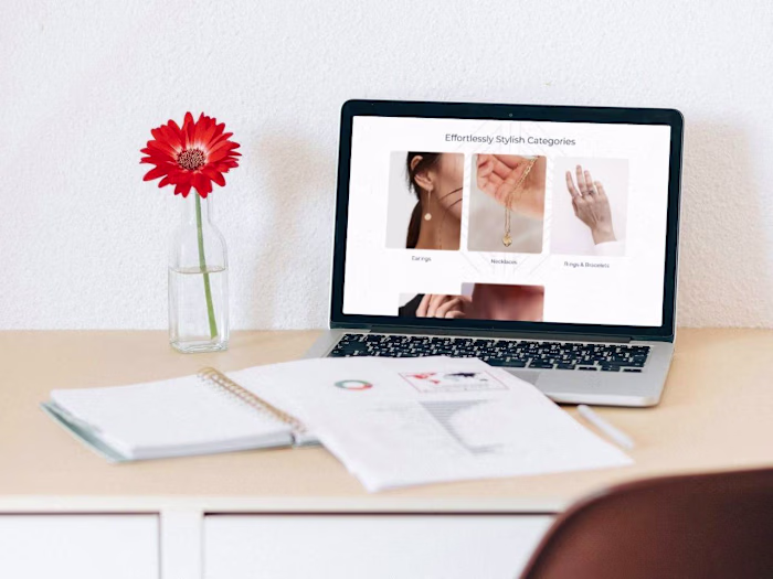 Web shop Website Template in Wix Studio by AND