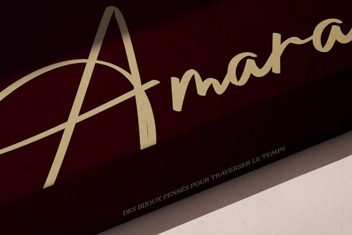 Visual Identity for Amara Jewelry