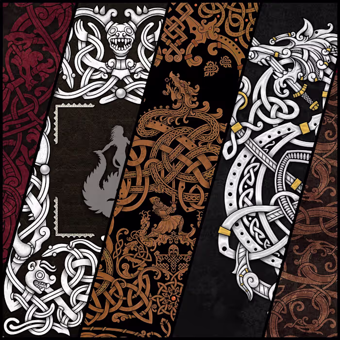 Custom Viking Art, Personalized Norse Designs & Knotwork
