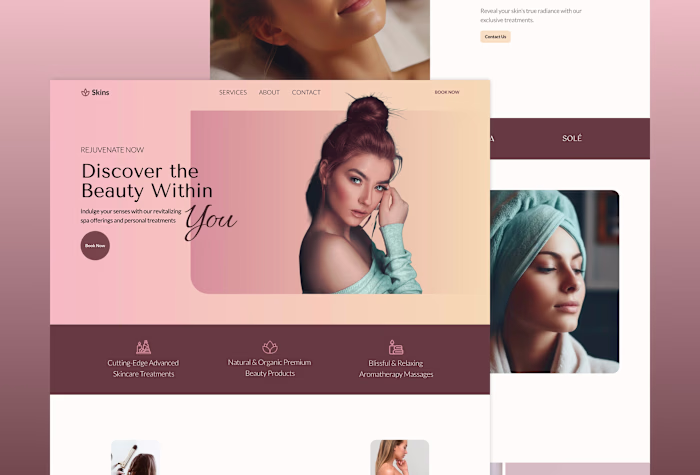 Skins - Framer Template