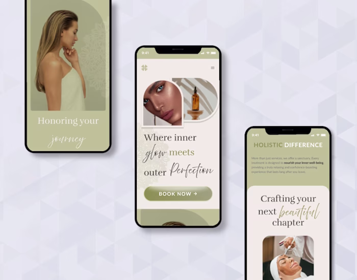 Beauty Salon Web Template Bundle