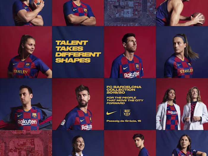 NIKE x FCB Jersey's Launch