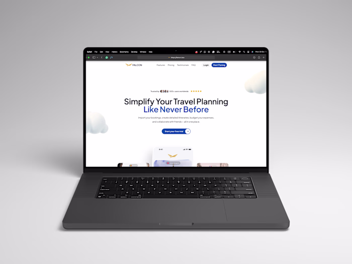Falcon -  Framer Landing Page Dev