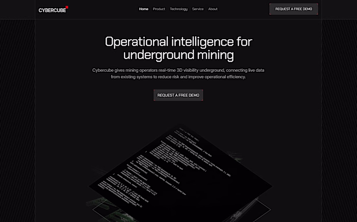 Cybercube came for a website