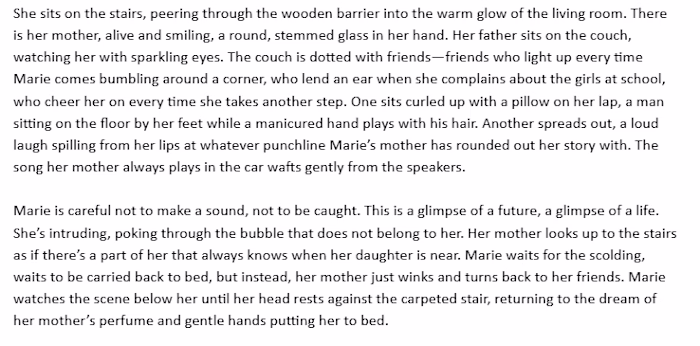 A flash fiction story written