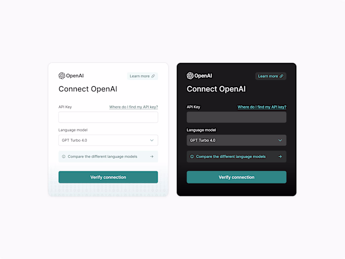 Authentication Modals
