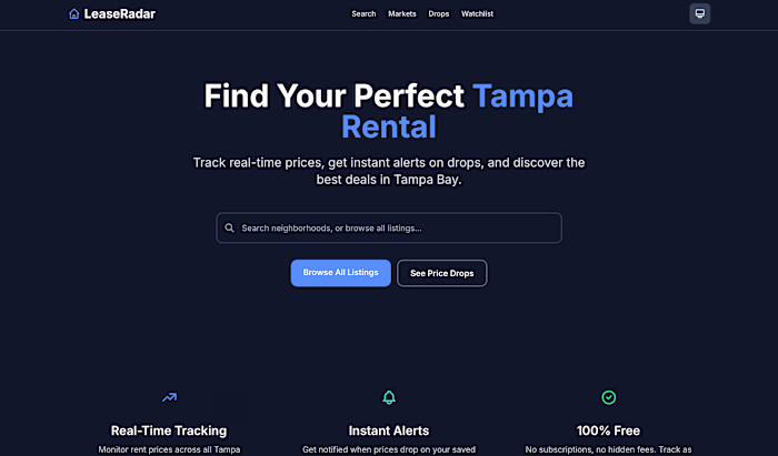 Real-Time Rental Market Analytics Application