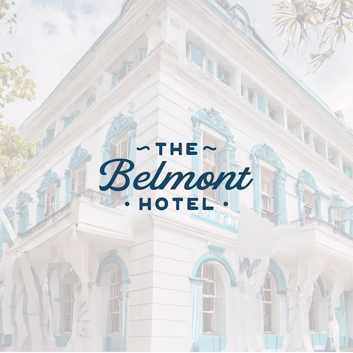 The Belmont Hotel Brand Identity Design