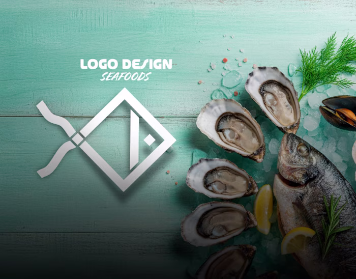 Andover Seafoods Logo Design