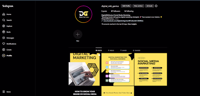 Social Media Setup and Optimization