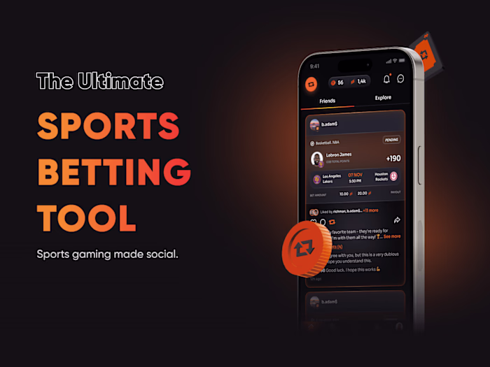 Sports betting app design I UI/UX