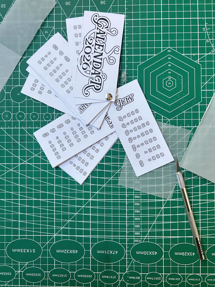 2026 Pocket Calendar in the making <3
