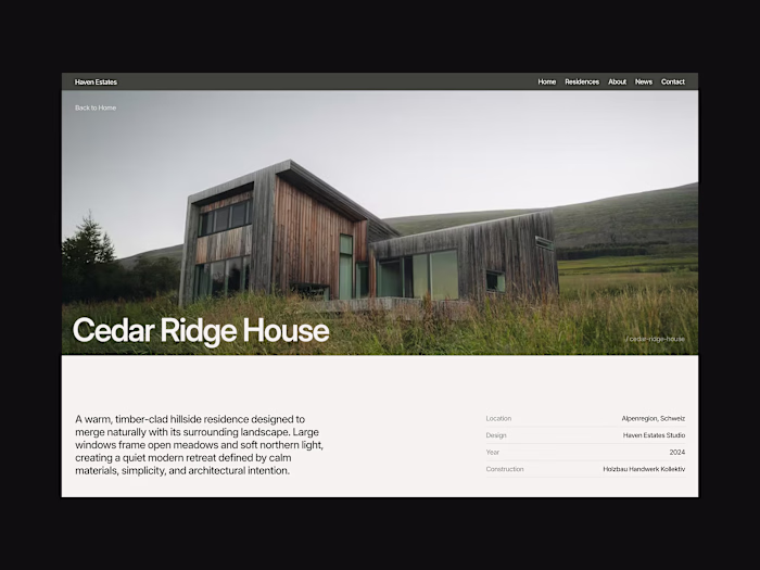 Rooted in nature. Made to breathe. A warm, lifestyle-driven ...