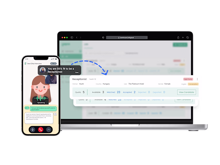 Scaling Blue-Collar Recruitment Through Gita AI Interview