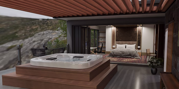 Cliffside Master Suite with Private
