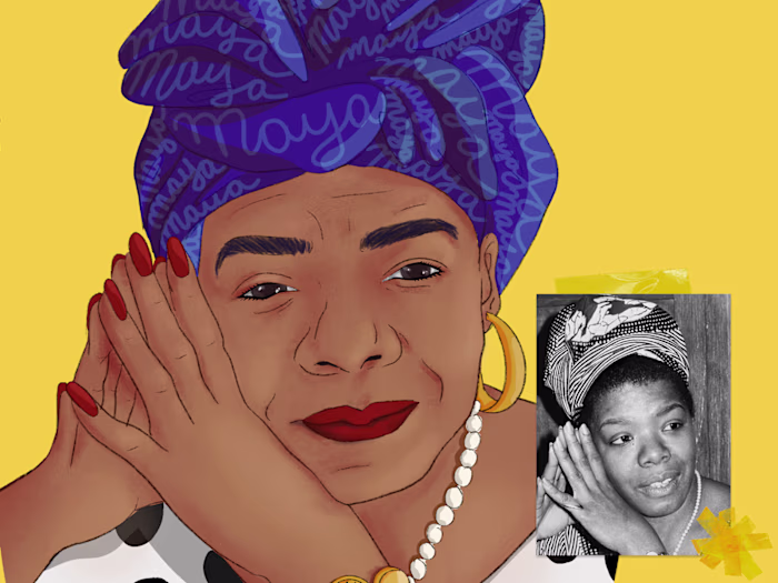 An Illustration Tribute to Maya Angelou