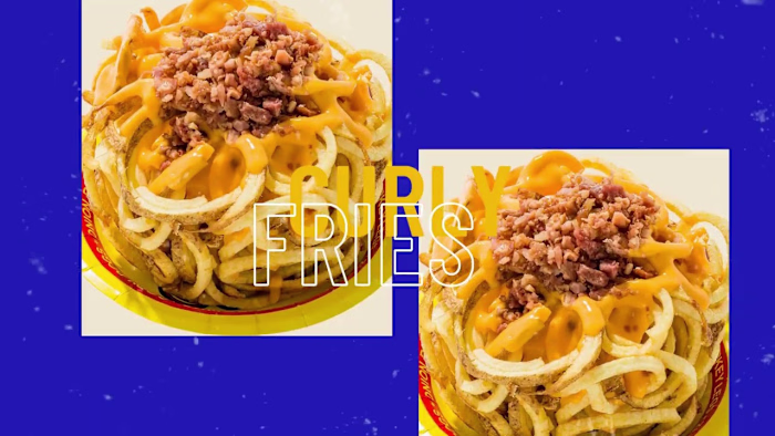 Food Burger Video Ad - 2D Motion Graphics