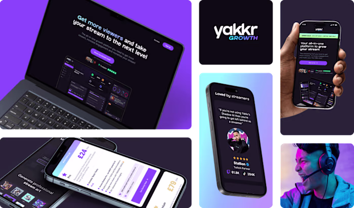 Yakkr Growth Website