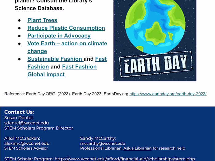 STEM Scholars Newsletter April 2023