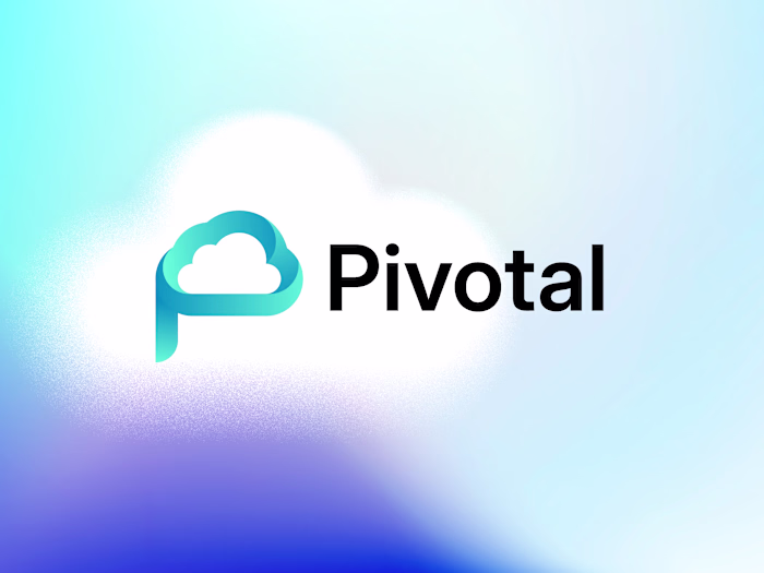 Letter P logo design for