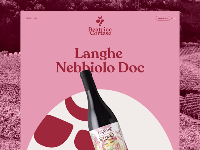 Beatrice Cortese Winery - UX/UI Development