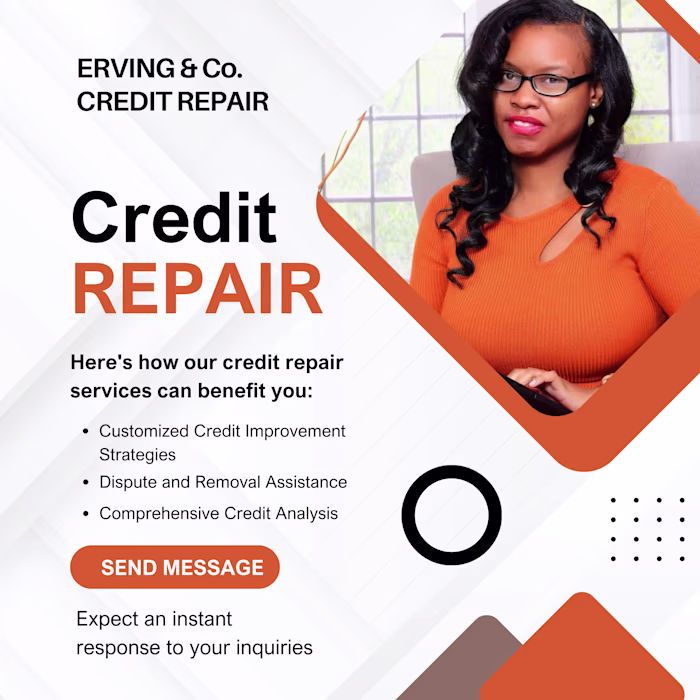 Facebook ads for Erving and Co Credit Repair