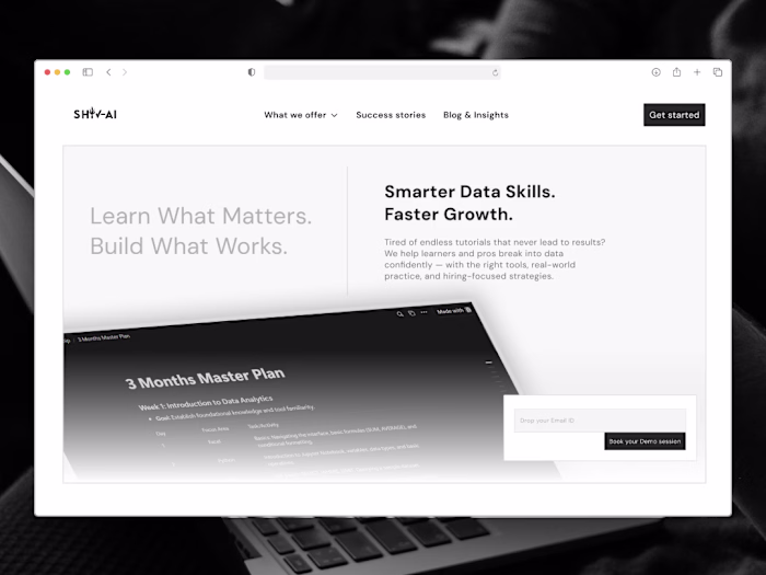 ShivAi Official site design