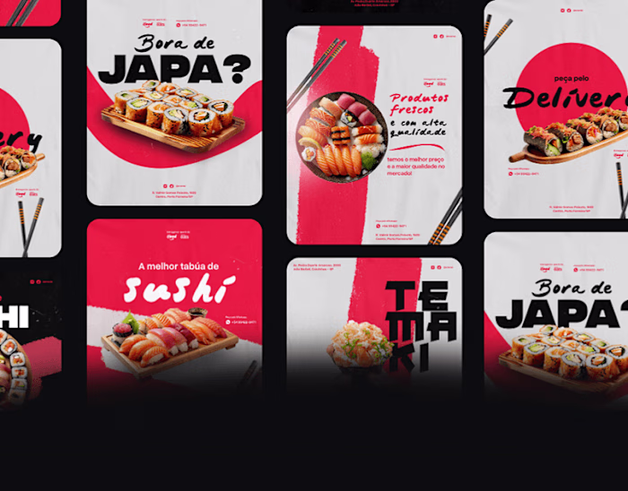 Social Media Design for Japanese Restaurant