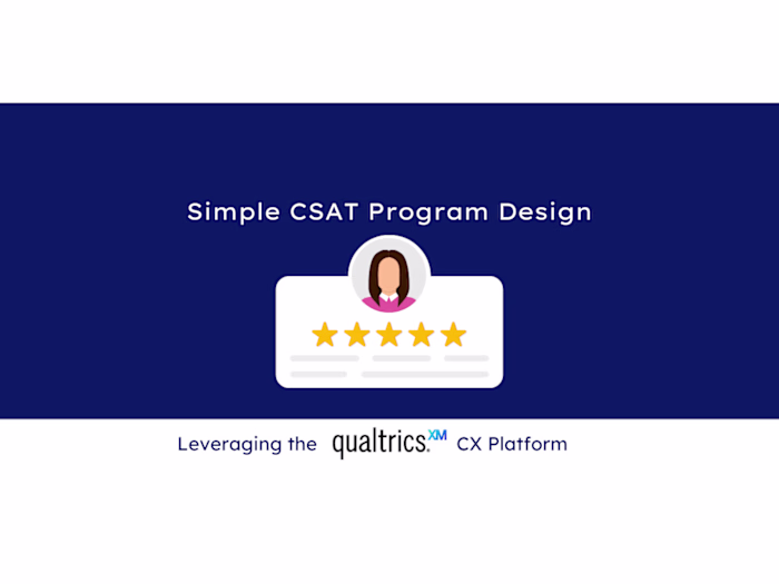 Customer Experience Program Design
