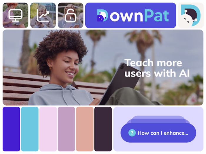 AI Learning Platform Brand Identity
Brand