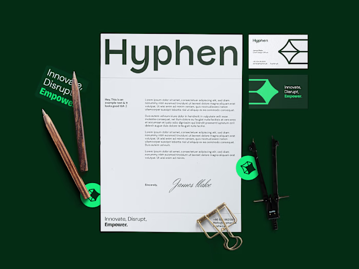 Hyphen — Visual Identity