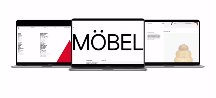 Möbel - Branding and Cargo development 