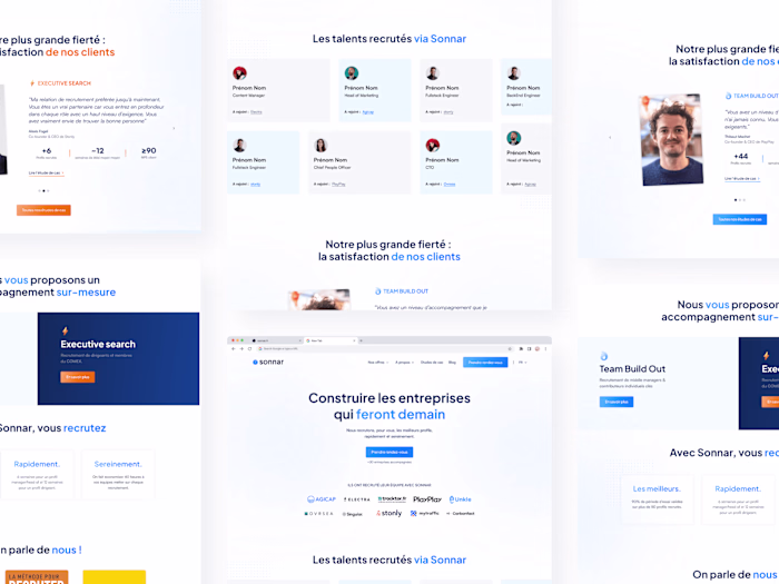 Branding & Website redisign HR startup