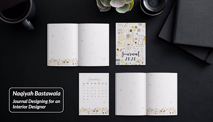 Journal designing of an Interior Designer