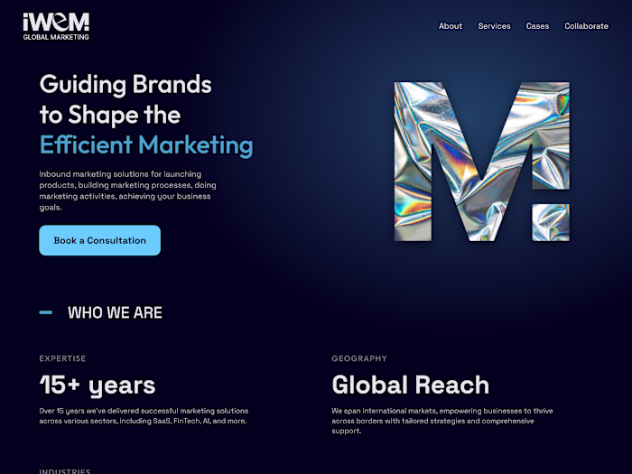 Marketing Agency Landing Page