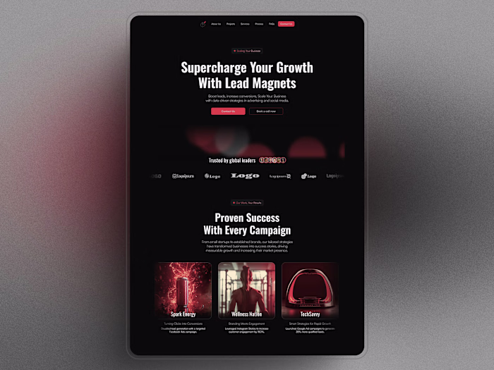 Engage —Marketing Agency Website Design & Development ✧Framer✧