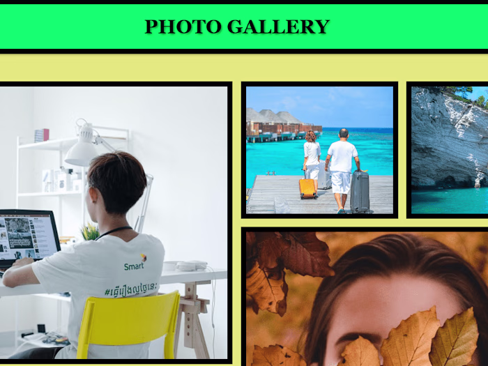 photo gallery website