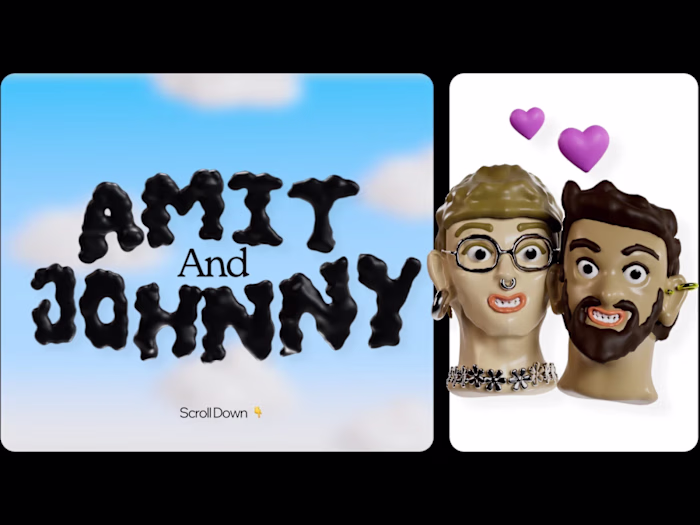 Valentine's day Website - Done in Wix