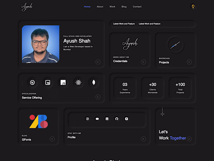 Responsive Portfolio Site