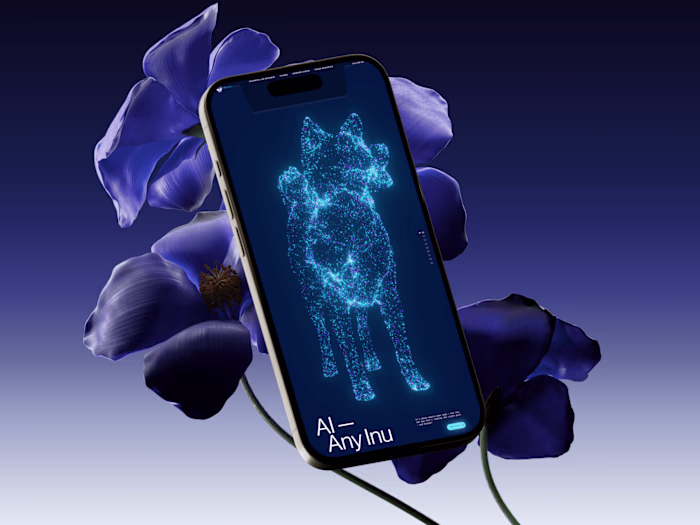 Any Inu NFT - 3D Website Redesign