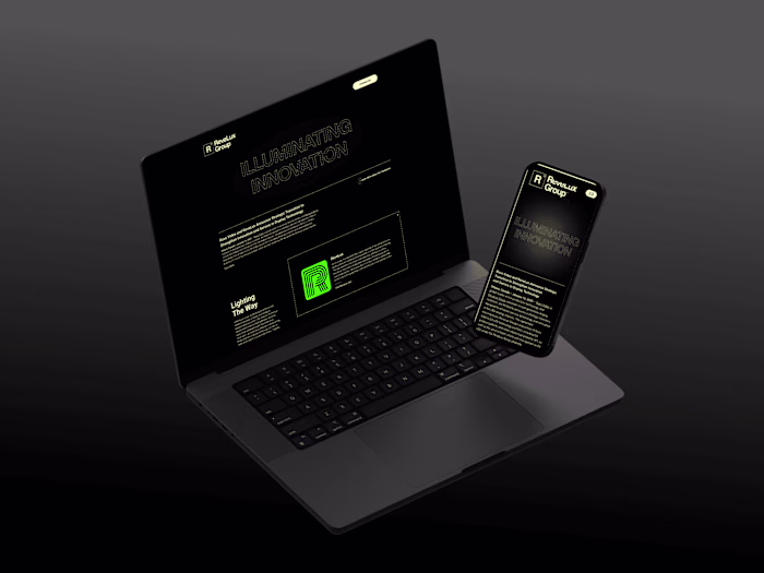 ReveLux Group – Landing Page Development for Global Reach