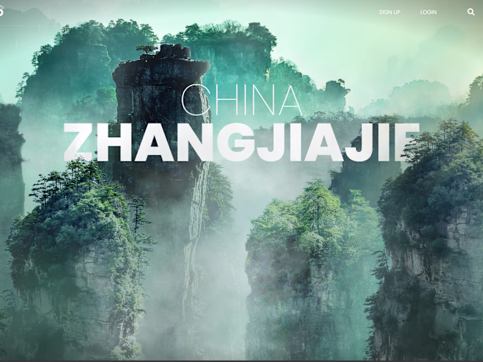 Parallax Scrolling Website