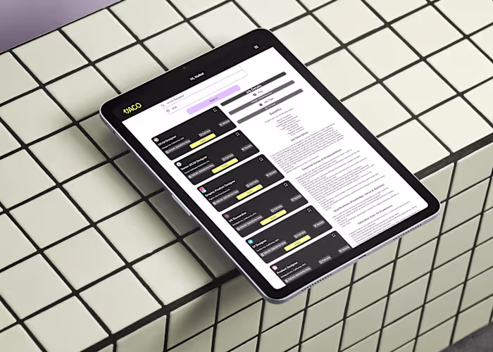 VACO-Website UI/UX Design,Mobile Responsive,Job Search :: Behan…