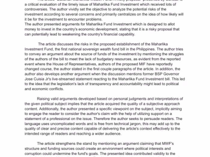 1000-word Article Critique Essay