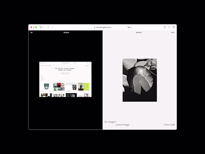 Portfolio - Framer Website